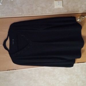 Apartment 9 plus size 2X nwt black top